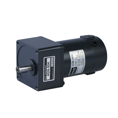 DC-GEBÜRSTETER GETRIEBEMOTOR